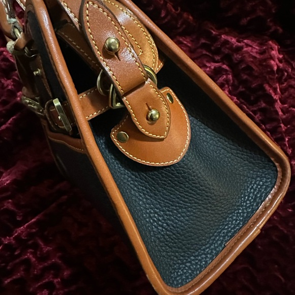 Dooney & Bourke Black and Brown Satchel - Picture 6 of 12